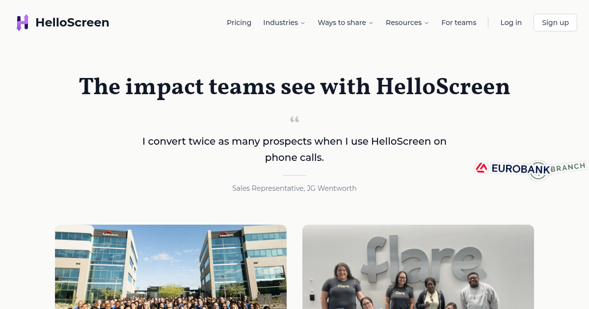 Customer Success Stories | HelloScreen